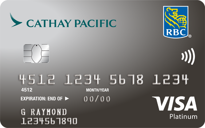 RBC® Cathay Pacific Visa* Platinum card